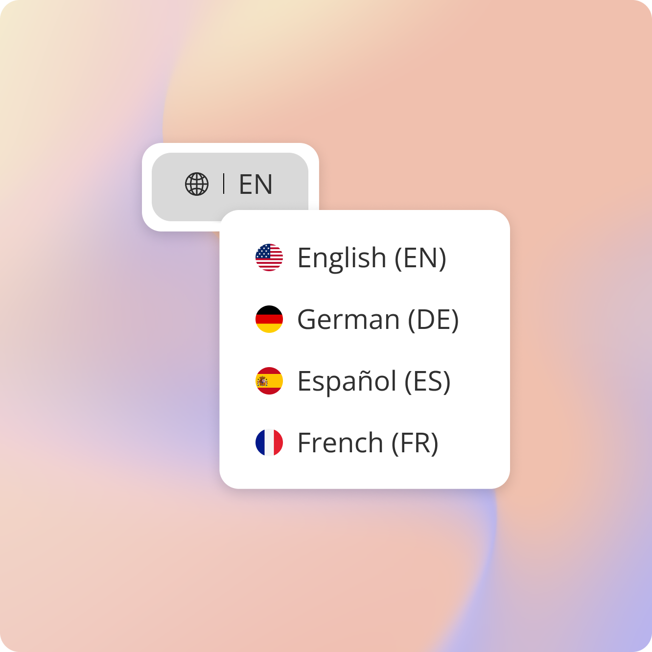 languages available for career pages
